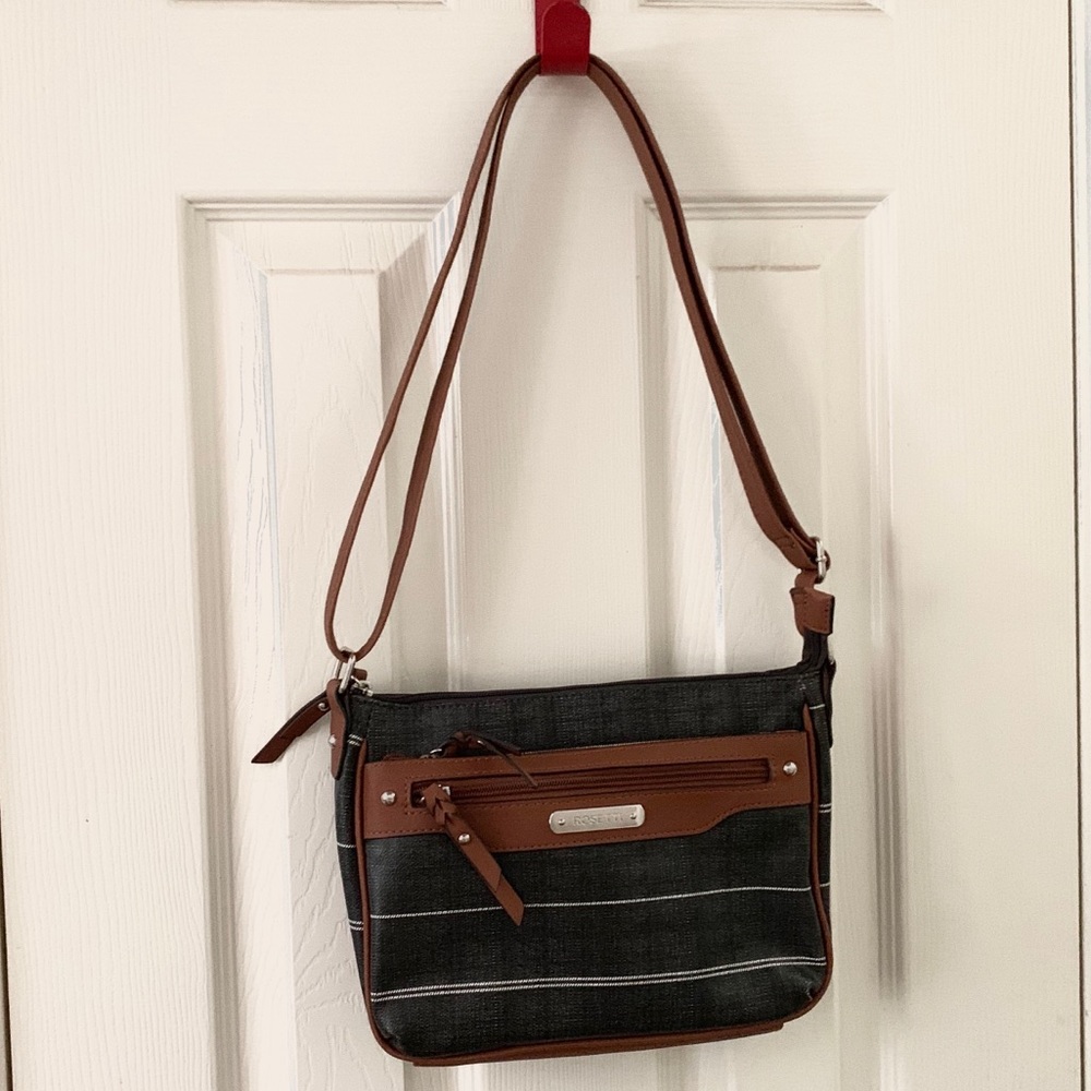 DARK GREY ROSETTI PURSE - Picture 6 of 6